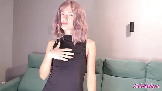 Schmutzige kollegin mit einer wunderschönen figur angemacht und lässt sie auf einer geschäftsreise ficken