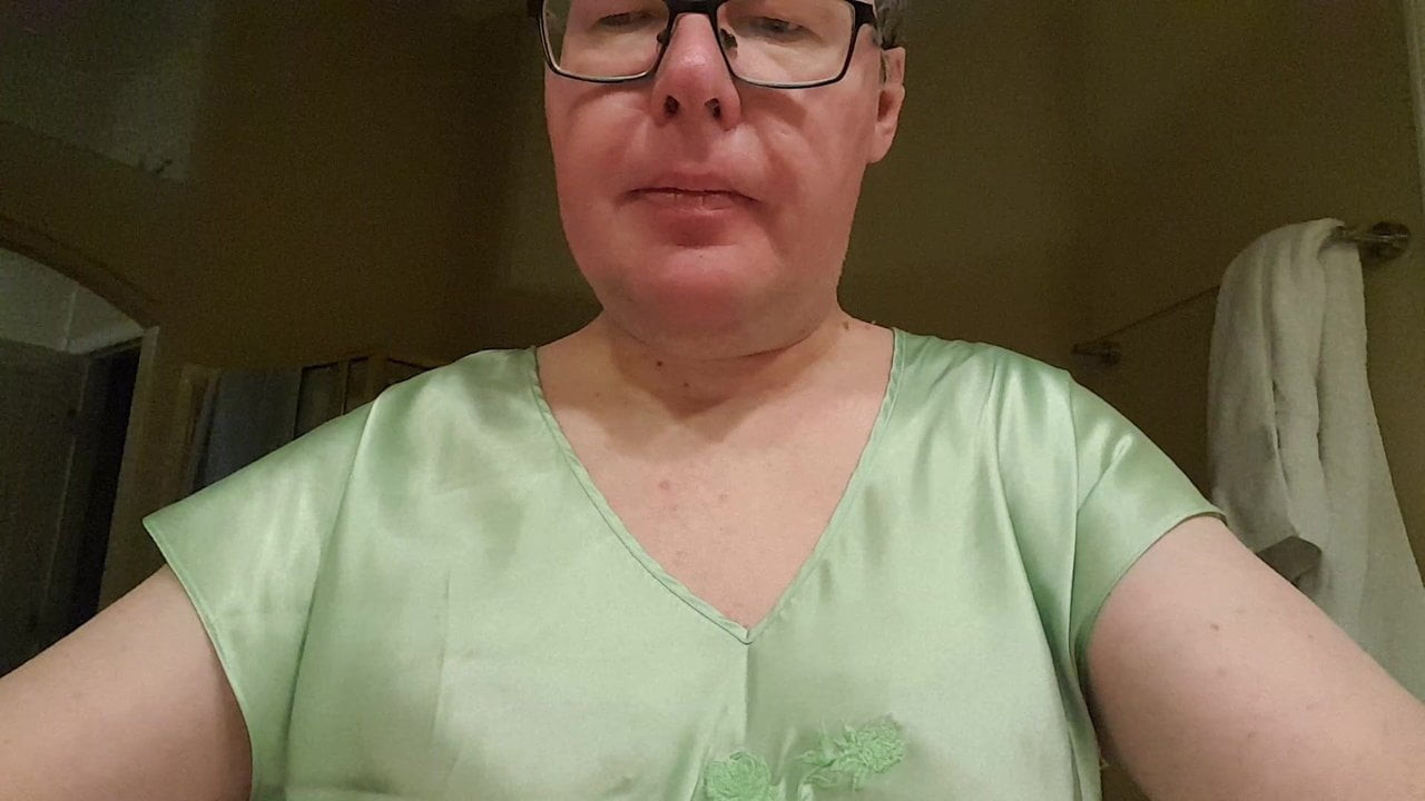 crossdressing in lingerie