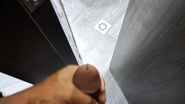 My stepmother masturbates in the bathroom