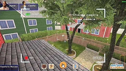 Ep4: camila'nın bahçe egzersizi - seksi komşum 2 (oyun)