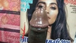Pooja thevadiya sucking my oily black cock