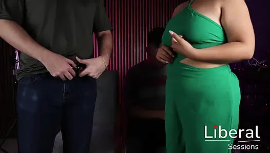 Cuckold lends his wife, she'll get fucked in a threesome hmh