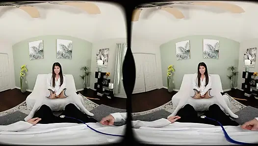 Forbvr - kamu ngajarin cewek imut ini caranya crot sambil dudukin kontolmu - pov