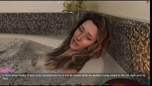 Dylan Sophia'nın banyo yaptığı yerde duş almak istedi ortak duşa gitti büyük bir yarak aldı