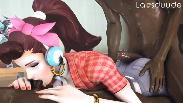 Sexy Overwatch D.va Interracial Pleasing Her Lovely Fans