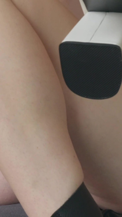 I beg her for my first strap on lesson | Clip 1