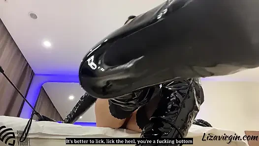 Suck my heel and call me Madam