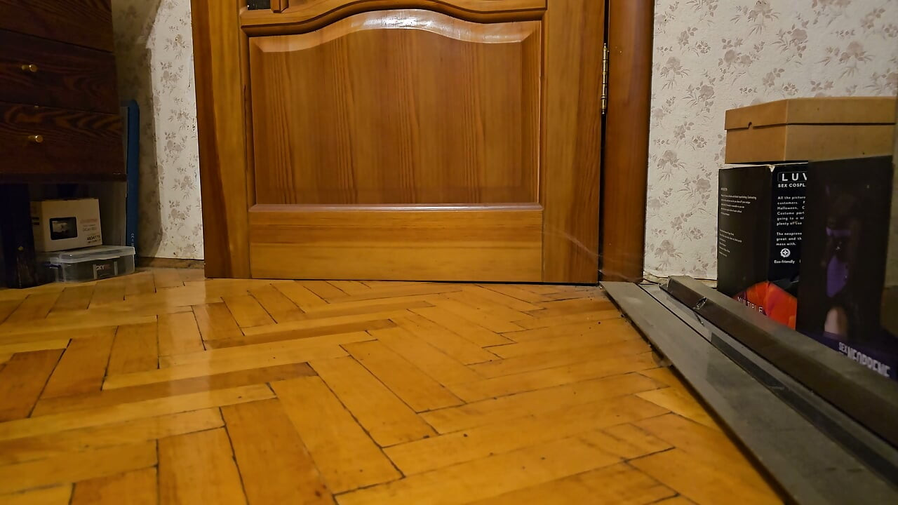 Skiny sissy in high heels masturbation and cumming homemade amateur