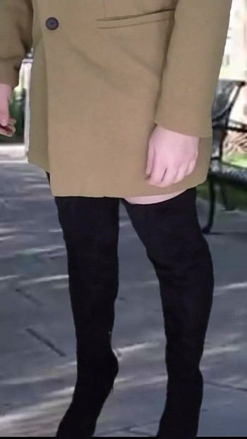 Iconic moment from "Shemale dick flash in public park"