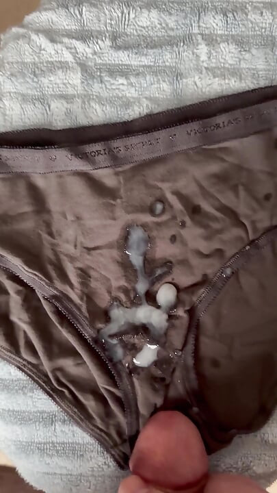 Cum on Wife’s Panties 20