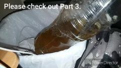 2-3 bomba de água do aquário, garrafa de água com gelo, troca de mijo