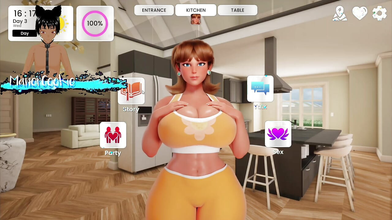Mansion Days - Daisy is so horny and wants to have her ass fucked and filled with cum!