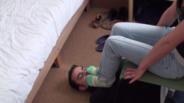 sniff my teen sock feet