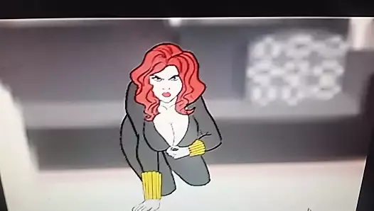 Black Widows Tits Pop Out (Sneak Preview) Avengers Cartoon Sex
