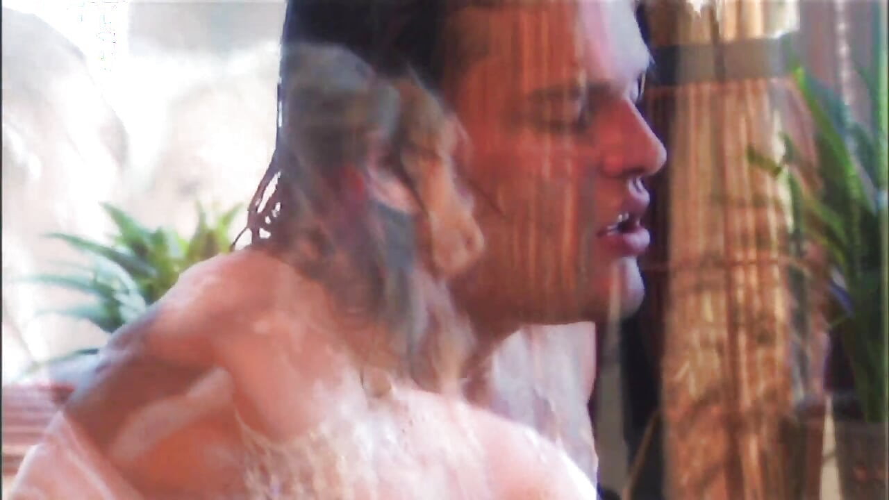 Sexy blonde gets fucked in the bathroom