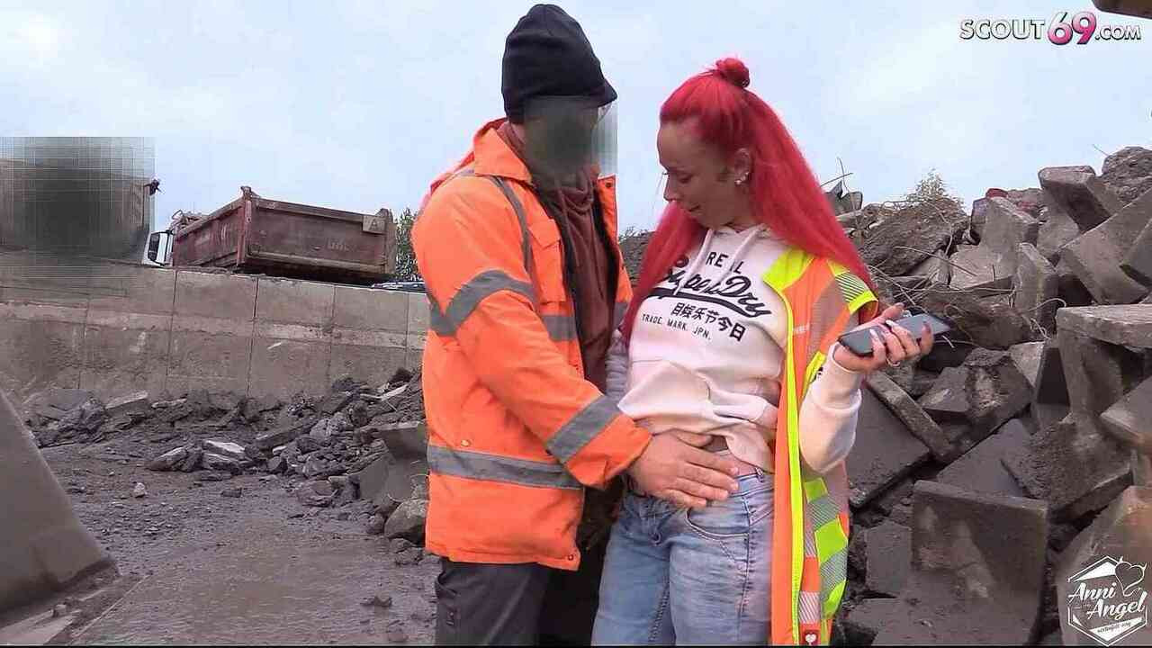 GERMAN TEEN ANNI LETS STRANGER FUCK HER OUTSIDE TO MAKE DEAL