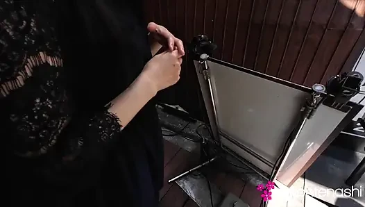 Threesome dengan pemilik bar cantik sebelum dibuka