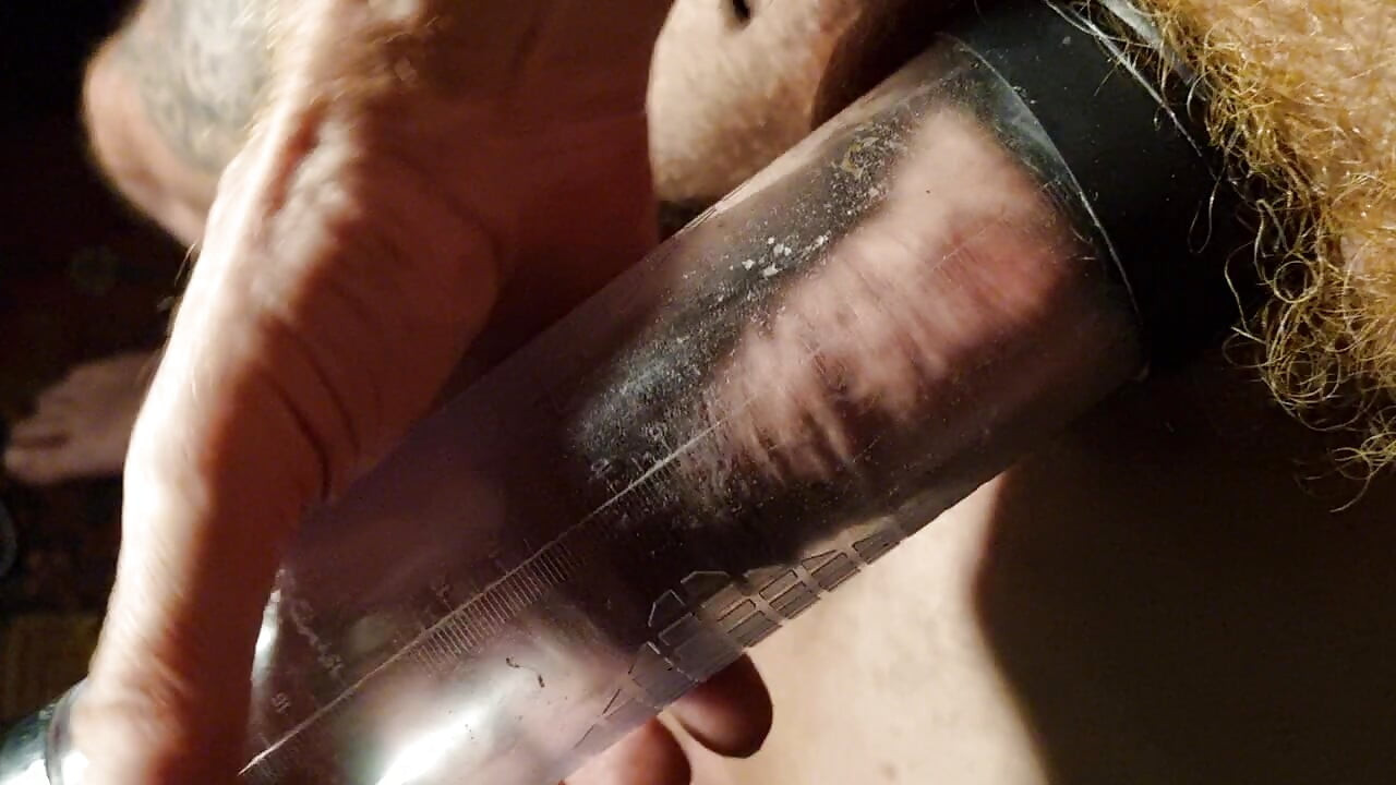 Pumping my dick