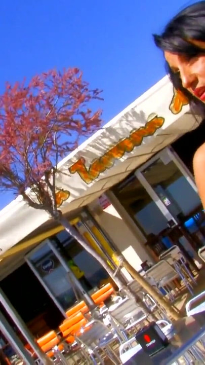 Emotional moment from "Sexo em Grupo numa Praia de Nudistas em Espanha IBIZA"