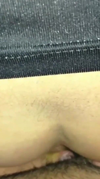 Thrilling moment from "Cousin slut first hard anal with creampie"