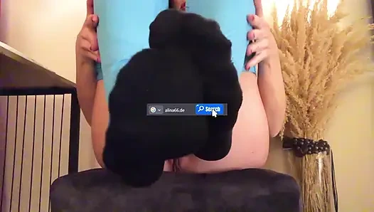 Немецкая девушка хочет, чтобы ты кончала на ее ступни (НЕМЕЦКОЕ, инструкция по дрочке)