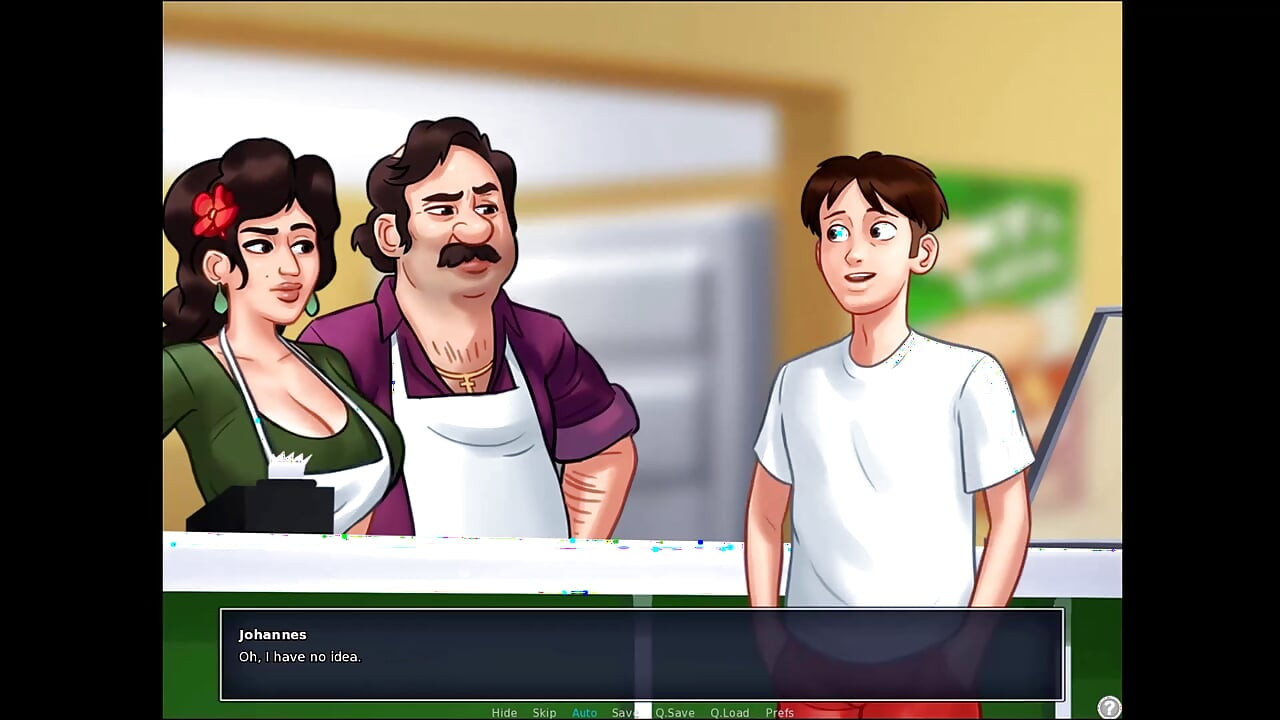 summertime saga - Jenny is pregnant again ... Odette had twinnies ... Johannes played spin the bottle with the ladies.