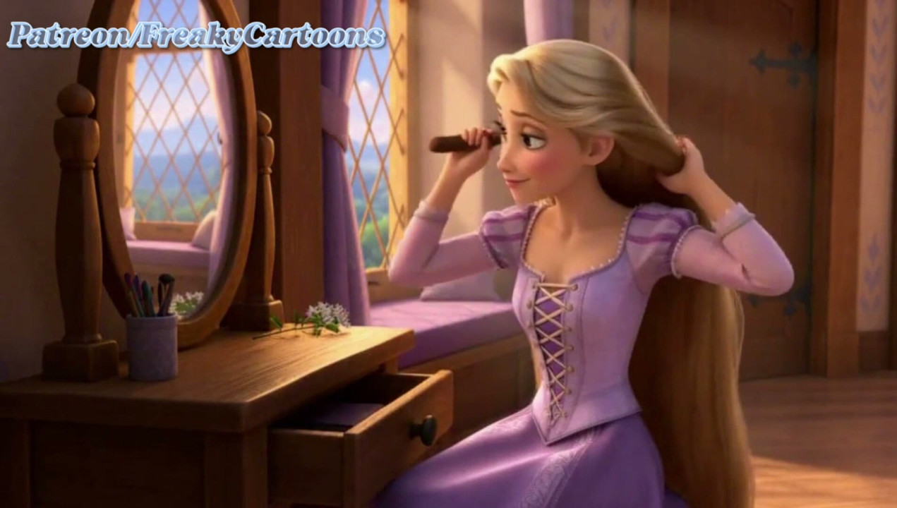 Rapunzel kencan Tinder pertama kali