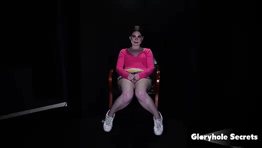 GLORYHOLE SECRETS - Lola Valentine Loves Swallowing Huge Loads