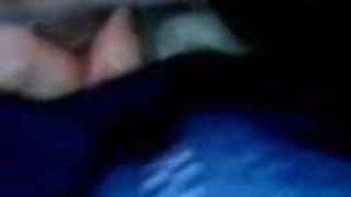 Car blowjob ends with cum in mouth and swallowing