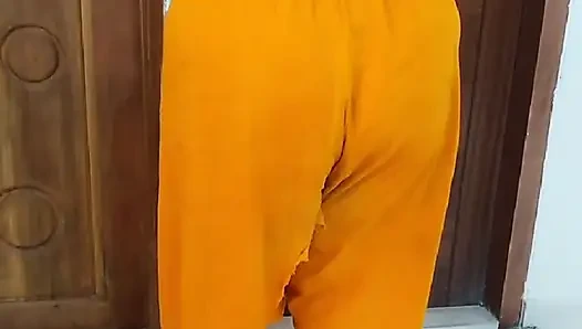 Stepfather in law fucked the Indian daughter in law Rani when she was doing exercises