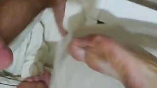 He fucks her doggy and she gets creamy