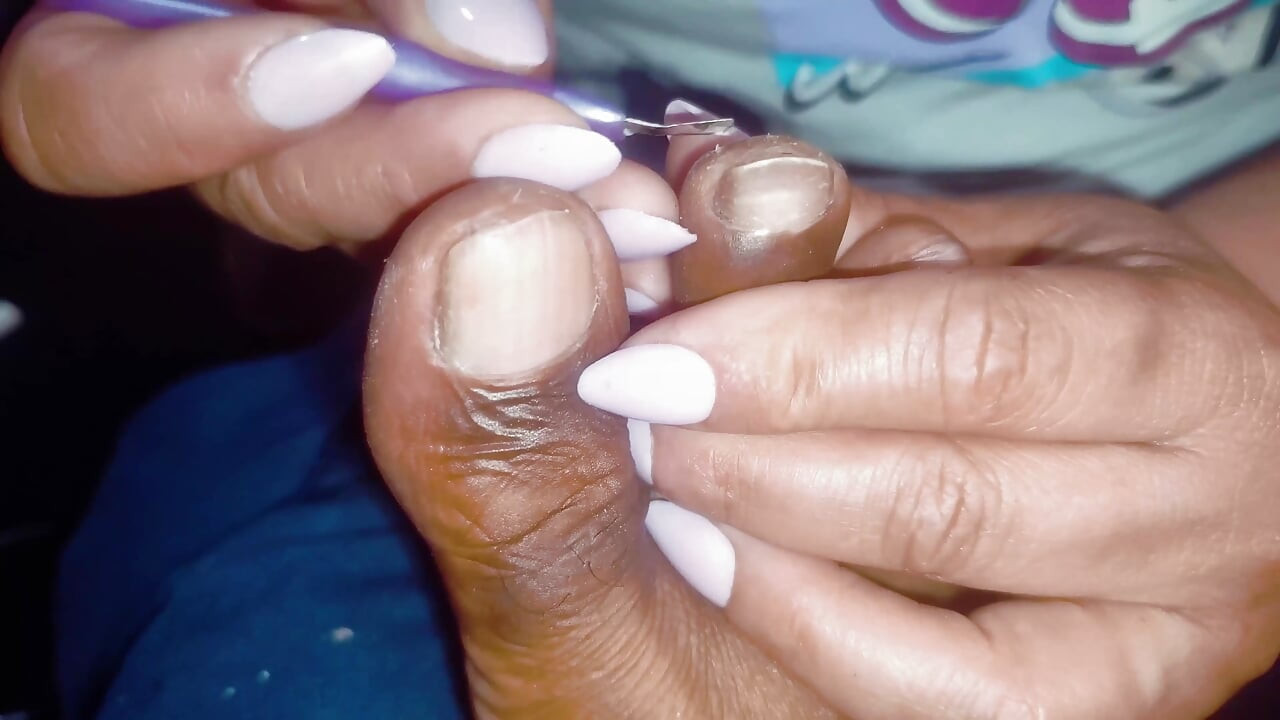 Hals-königin, selbstpflege, nagelbehandlung