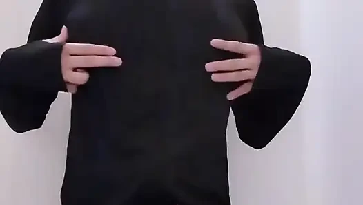 Asyalı ts solo mastürbasyon