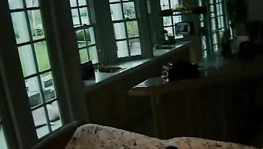 Beautiful blonde babe gets a facial after intense pussy fuck