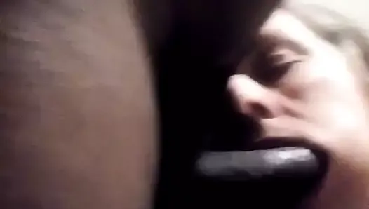 Dumb White trash gets used by black cock