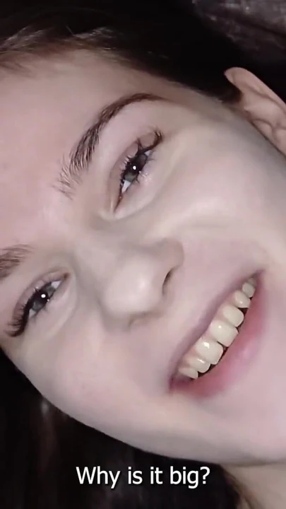 Thrilling moment from "A friend came to drink coffee BUT SHE received a PORTION OF CUM in her mouth!!!"