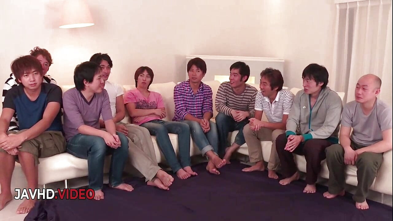 Mihono's Wild Asian Gangbang Blowjob Extravaganza