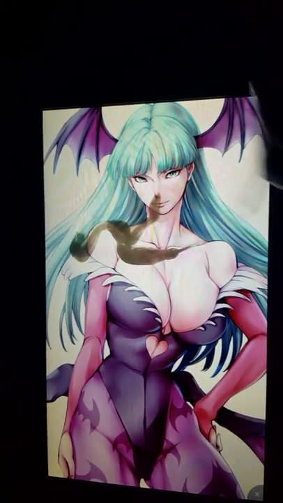 Morrigan Aensland cum tribute