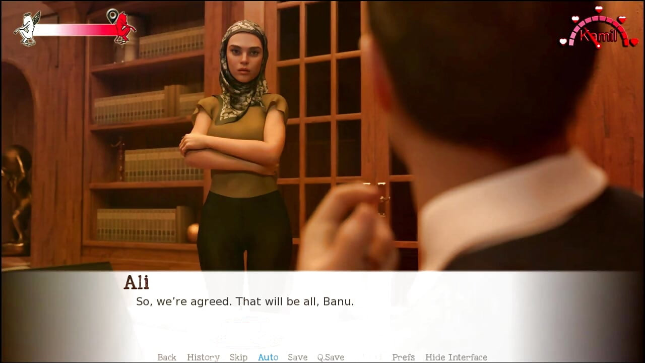 Orta doğuda hayat #10 - banu yatakta kendisiyle oynuyor