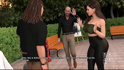 Steps of de bauchery 33 der dekan fickt Riley im park