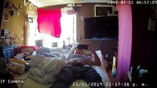 Latino daddy atrapado en cam
