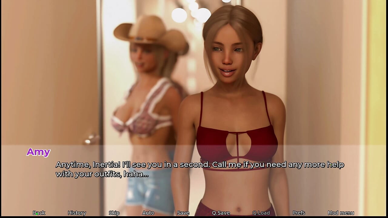 惰性-ジェニファーは私の猫で遊んでいます