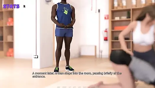 Harmony Haven: Wife Sexy Ass Stretching in the Gym - Episode 5