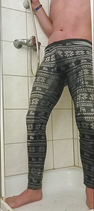 in leggings