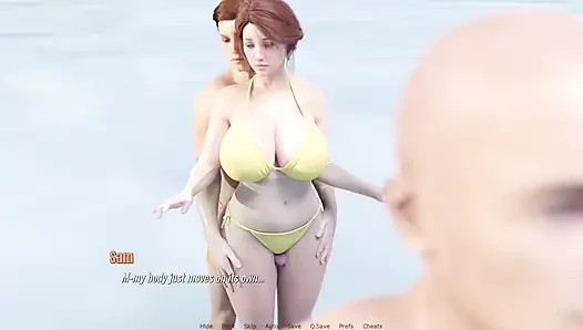 Awam orta yaşlı seksi kadın amelie - bölüm 11 - gavat plajından park yerinde yakalanmaya doruk noktası