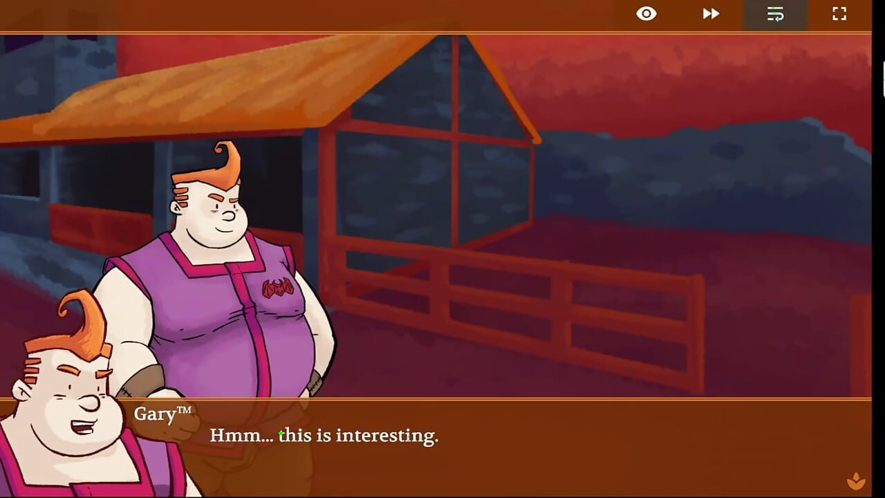 Thirsty chubby punishment stares at a big cock!