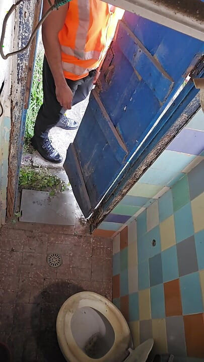 फर्म Dois Peões Pegando का बाथरूम