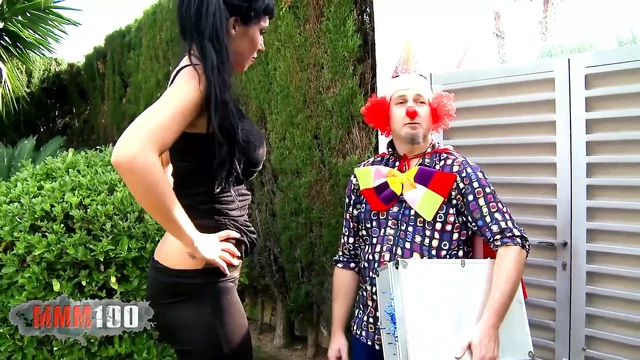 The clown big dick
