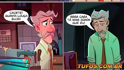 Mr. Carlos Swaps Tired Wife For Ex-Maid In Salon - Hentai