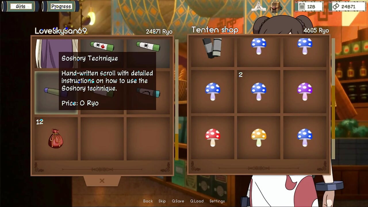 Naruto Hentai - Naruto Trainer v0.16.1 भाग 65 चुदाई, Hinata के साथ Loveskysan69 द्वारा